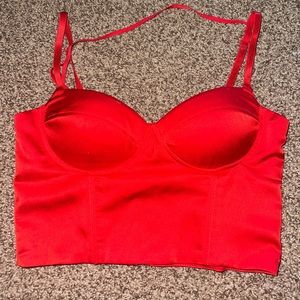 Red sexy top